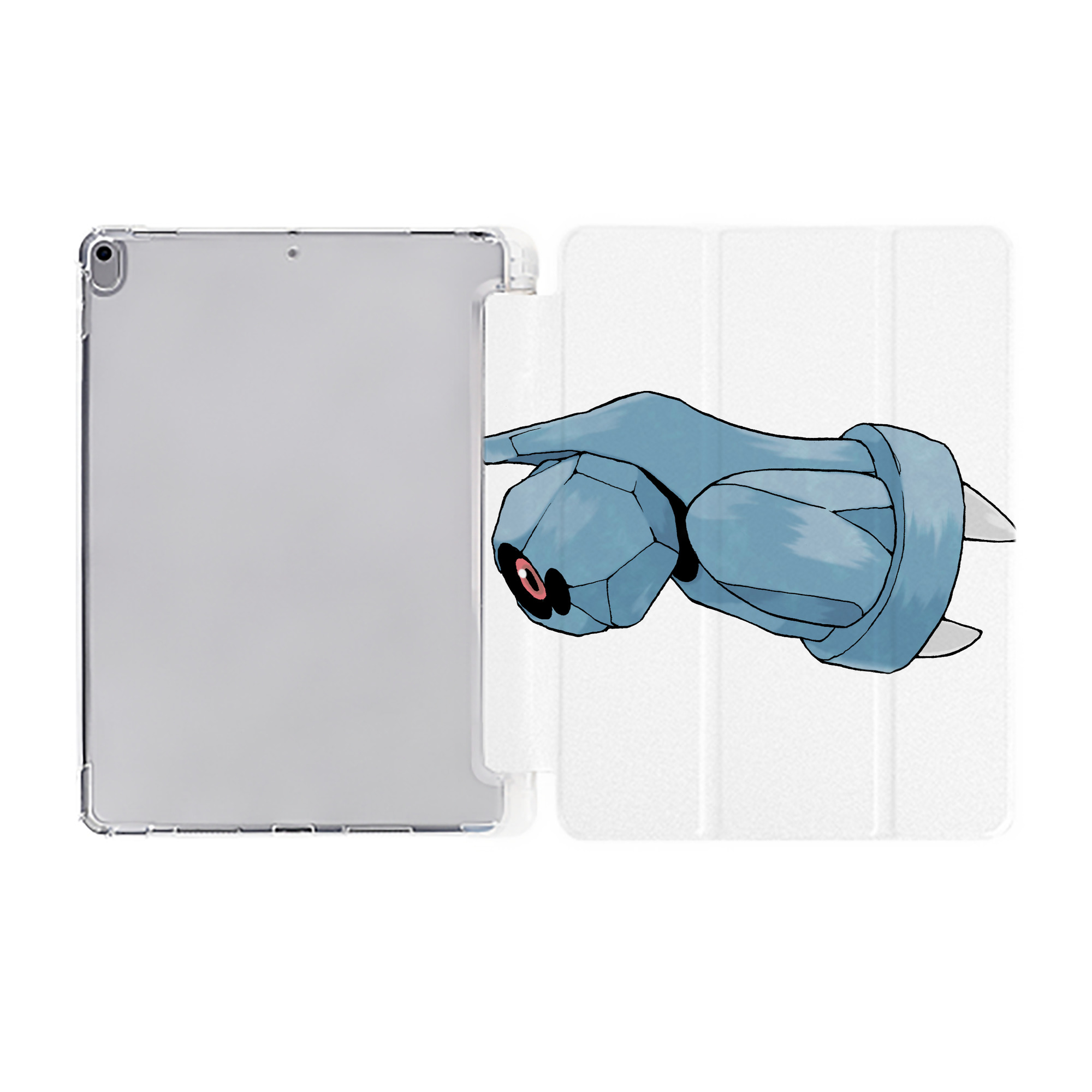 （画像用） ポケットモンスター Pokémon IPad ケース ペン収納付き 三つ折りスタンド PUレザー×シリコン 対応機種9.5/10.5/10.9インチ